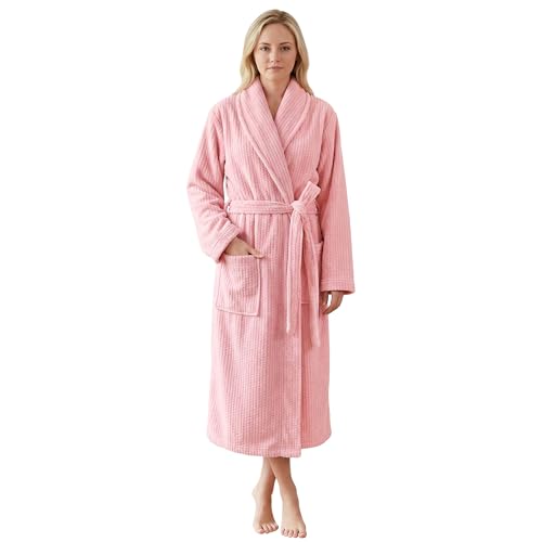 PJGGZ Women's Shawl Collar Bathrobe
