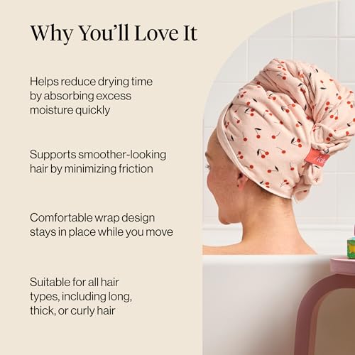 Kitsch XL Microfiber Hair Towel view 5