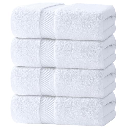 White Classic Luxury Bath Towels