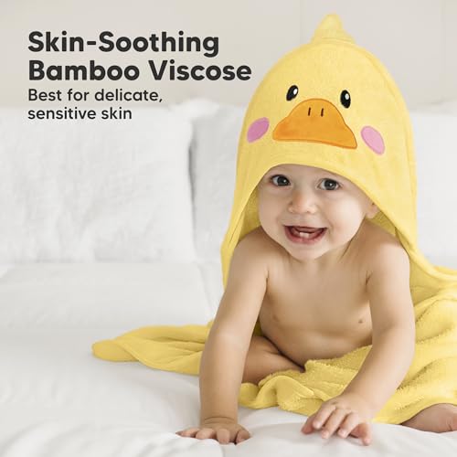 KeaBabies Hooded Baby Towel for view 3
