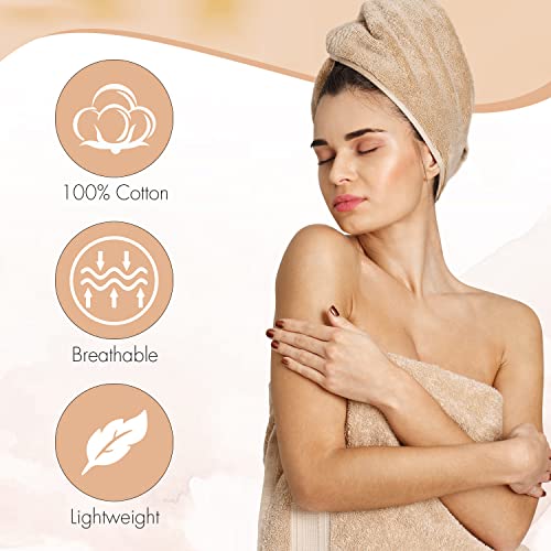 KAHAF Collection 6-Pack Bath Towels view 2