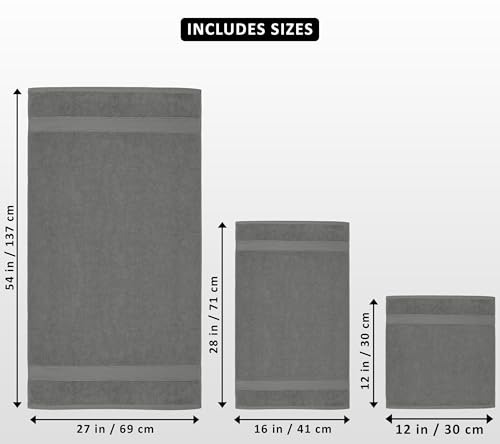 Utopia Towels 8 Piece Luxury view 2