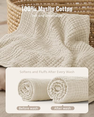 Blissful Diary Muslin Baby Hooded view 2