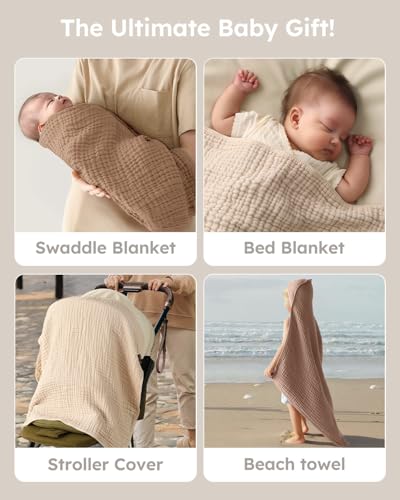 Yoofoss Hooded Baby Towels for view 5