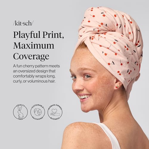 Kitsch XL Microfiber Hair Towel view 2