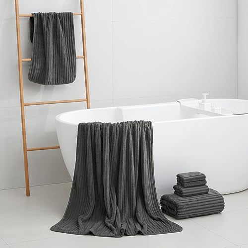 NALIVO Extra Large Bath Towel view 2