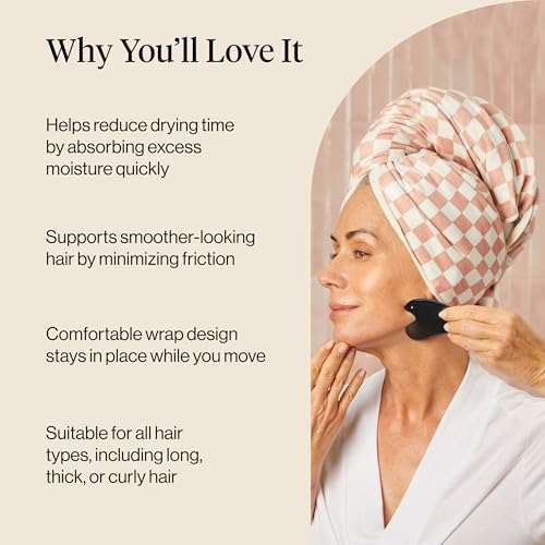 Kitsch XL Microfiber Hair Towel view 5