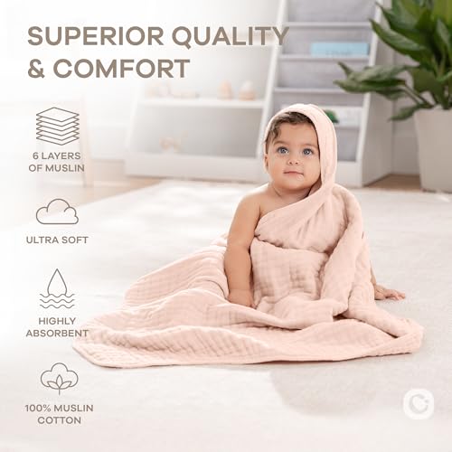 Comfy Cubs Hooded Baby Towel view 4