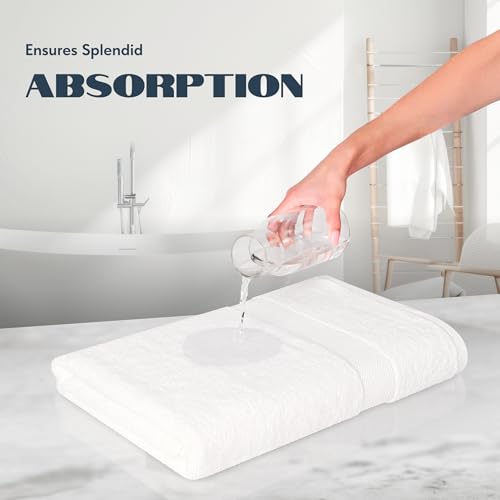 White Classic Luxury Bath Sheets view 5