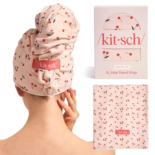 Kitsch XL Microfiber Hair Towel