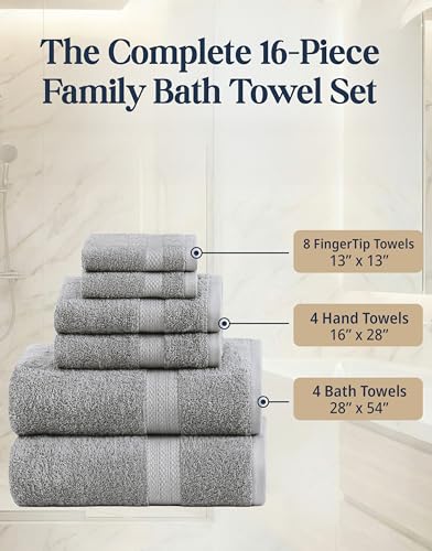 LANE LINEN Towel Set Soft view 4