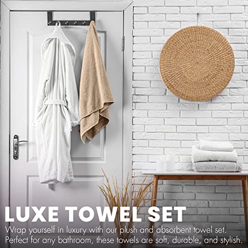 KAHAF Collection 6-Pack Bath Towels view 3
