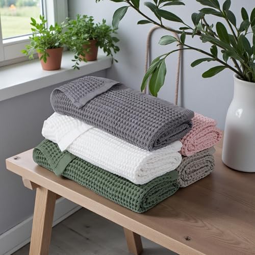 DEMMEX Organic Cotton Waffle Weave view 4