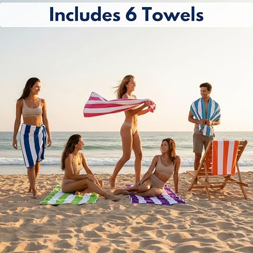 BolBom*S Beach Towels 6 Pack view 2