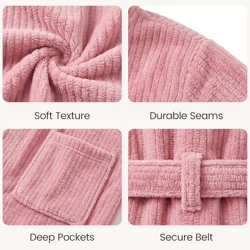 PJGGZ Hooded Bathrobe for Women view 5