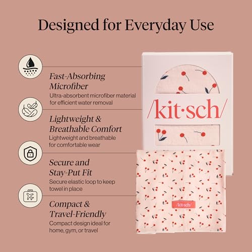 Kitsch XL Microfiber Hair Towel view 3