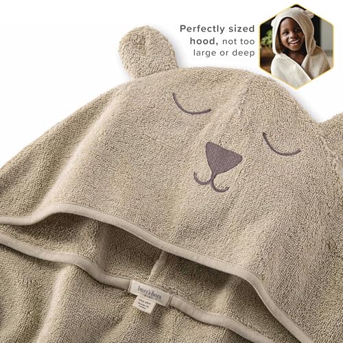 Burt's Bees Baby Toddler Hooded view 3