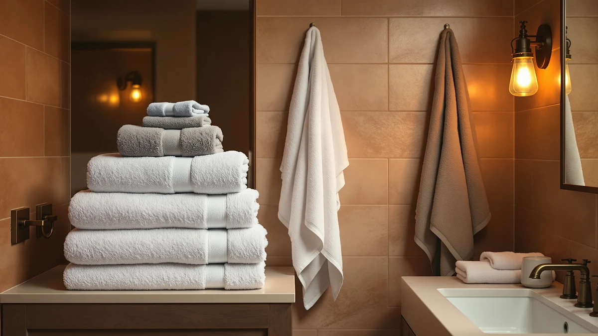 Microfiber vs Cotton Towels comparison